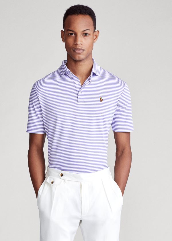 Men's Polo Ralph Lauren Classic Fit Soft Cotton Polos | 652981TBZ